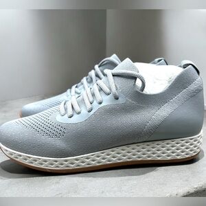 NIB Urban Sport by J/Slides TALIA Gray Mesh Lace-Up Sneakers Women's 9M